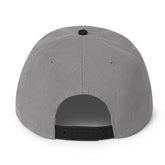 Snapback Hat with bold text "ICE IS A TERRORIST ORGANIZATION" in white on navy background.