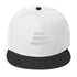 Snapback Hat with bold text "ICE IS A TERRORIST ORGANIZATION" in white on navy background.