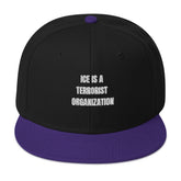 Snapback Hat with bold text reading &