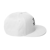 Snapback Hat with bold text "ICE IS A TERRORIST ORGANIZATION" in white on navy background.