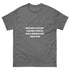 unisex classic cotton tee