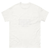 unisex classic cotton tee