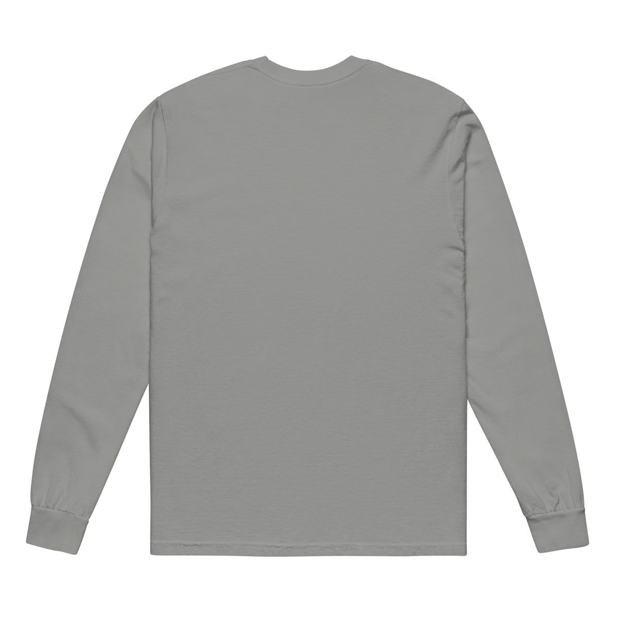 heavyweight garment-dyed long-sleeve shirt