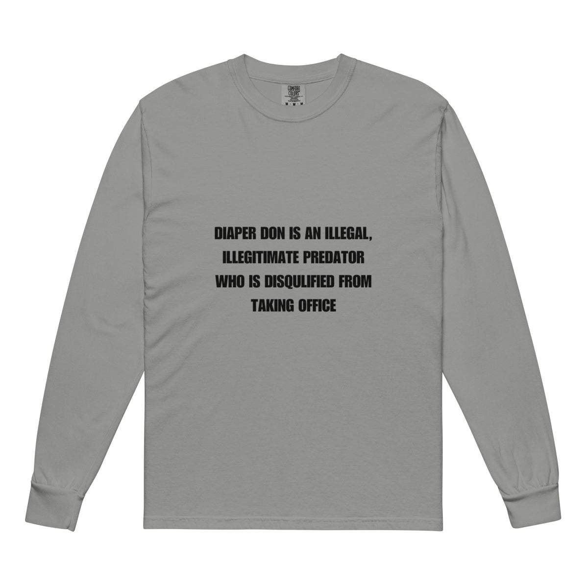 heavyweight garment-dyed long-sleeve shirt