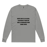 heavyweight garment-dyed long-sleeve shirt