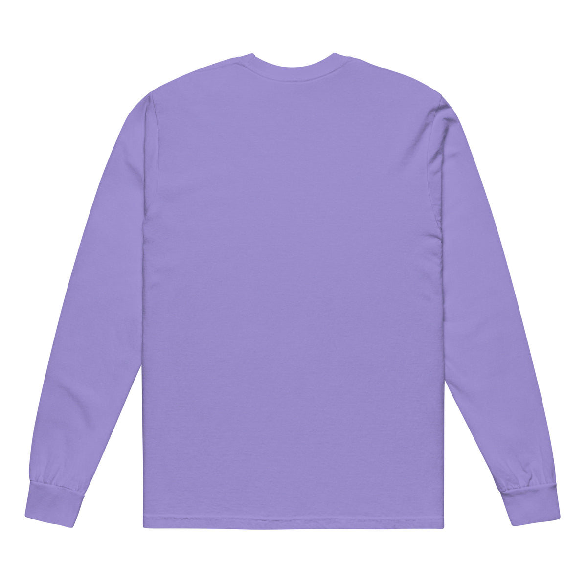 heavyweight garment-dyed long-sleeve shirt