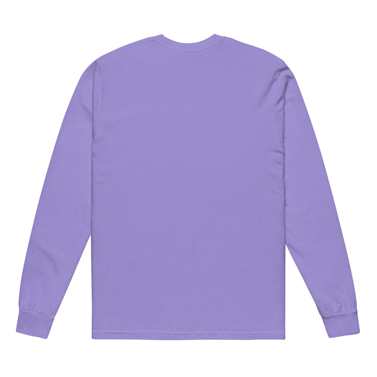 heavyweight garment-dyed long-sleeve shirt
