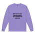 heavyweight garment-dyed long-sleeve shirt