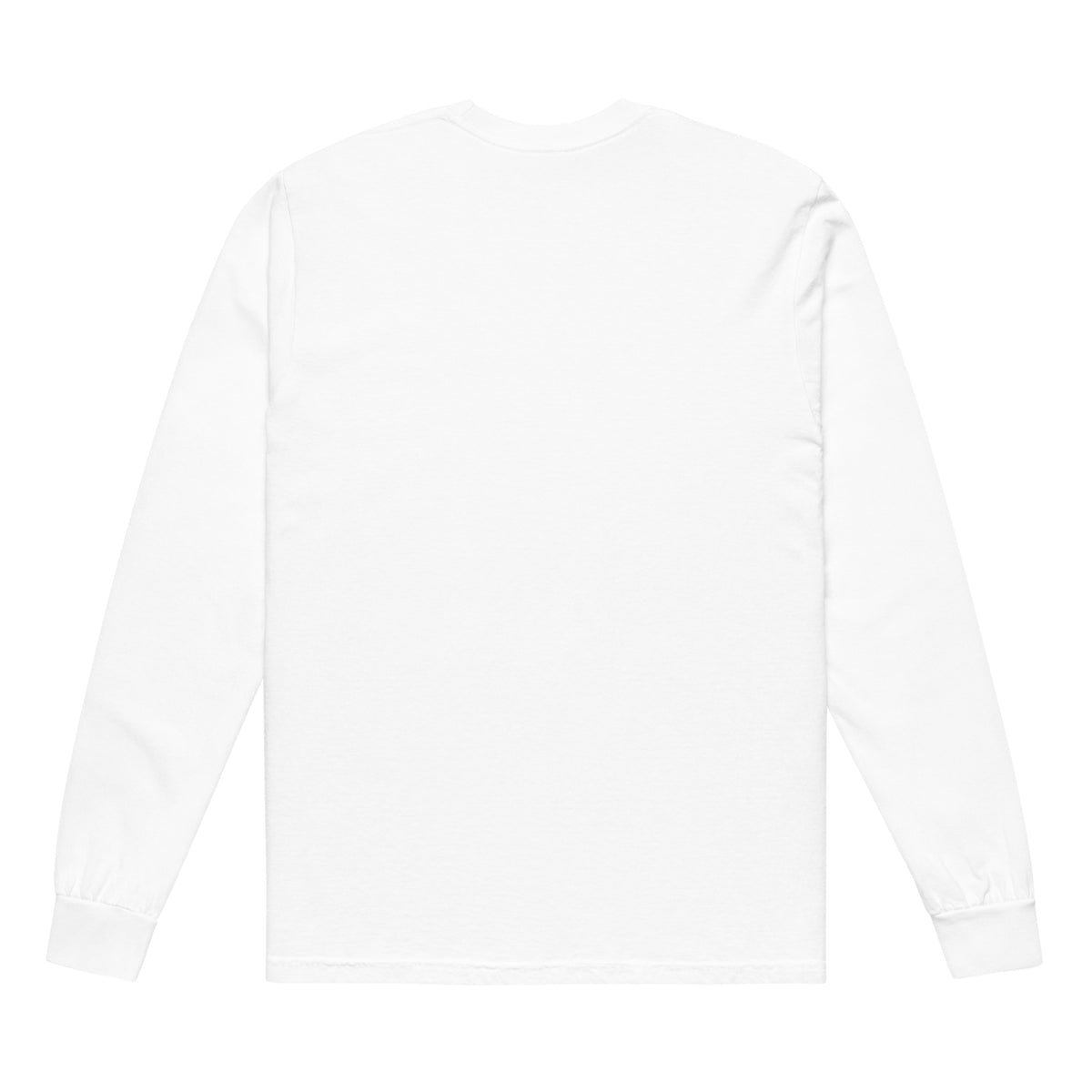 heavyweight garment-dyed long-sleeve shirt