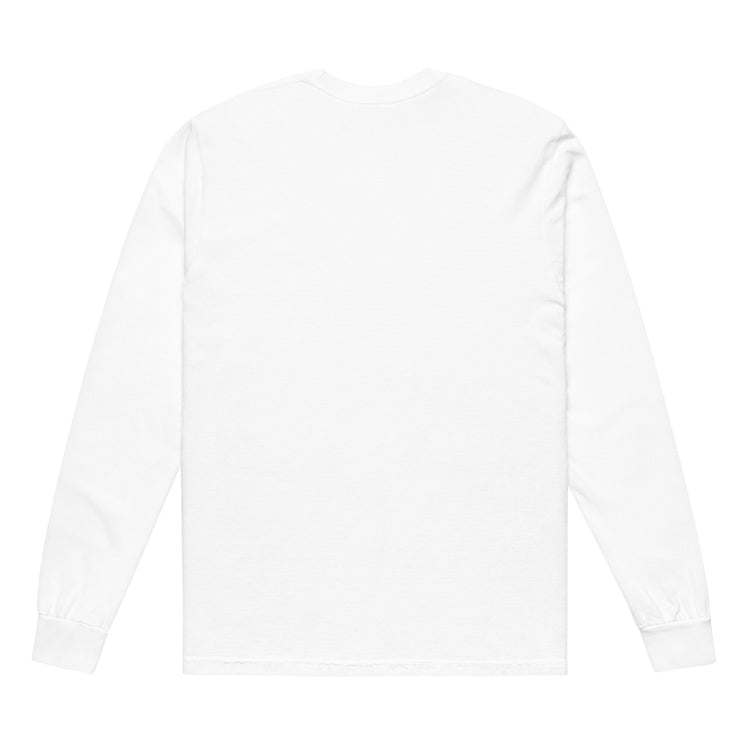 heavyweight garment-dyed long-sleeve shirt