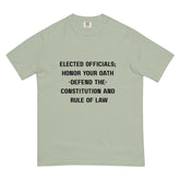Unisex garment-dyed heavyweight t-shirt.
