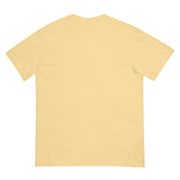 Unisex garment-dyed heavyweight t-shirt.