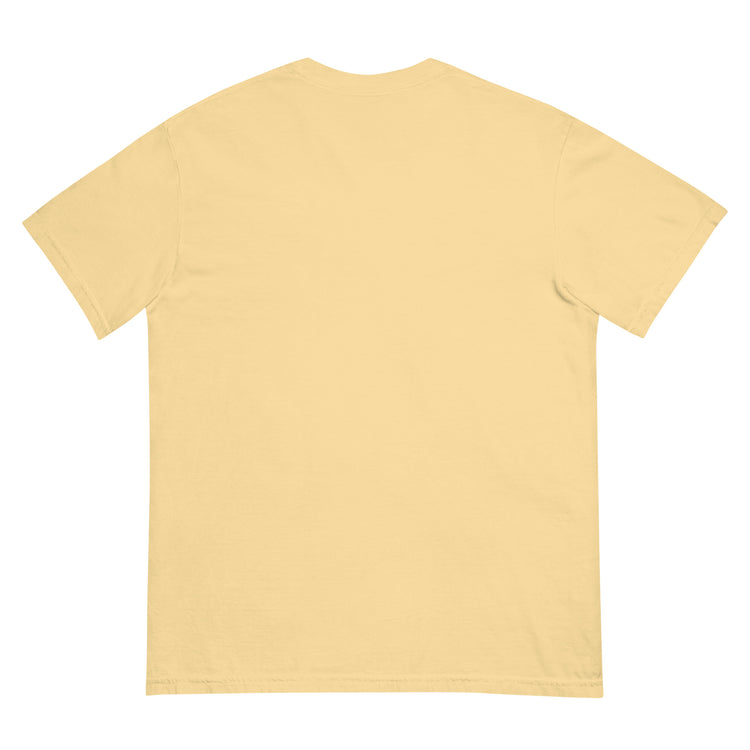 Unisex garment-dyed heavyweight t-shirt.