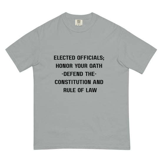 Unisex garment-dyed heavyweight t-shirt