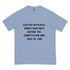Unisex garment-dyed heavyweight t-shirt.