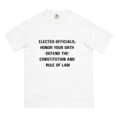 Unisex garment-dyed heavyweight t-shirt.