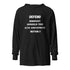 Hooded long-sleeve tee