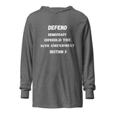 Hooded long-sleeve tee