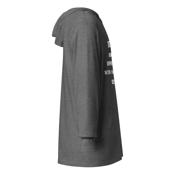 Hooded long-sleeve tee