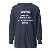 Hooded long-sleeve tee