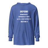 Hooded long-sleeve tee