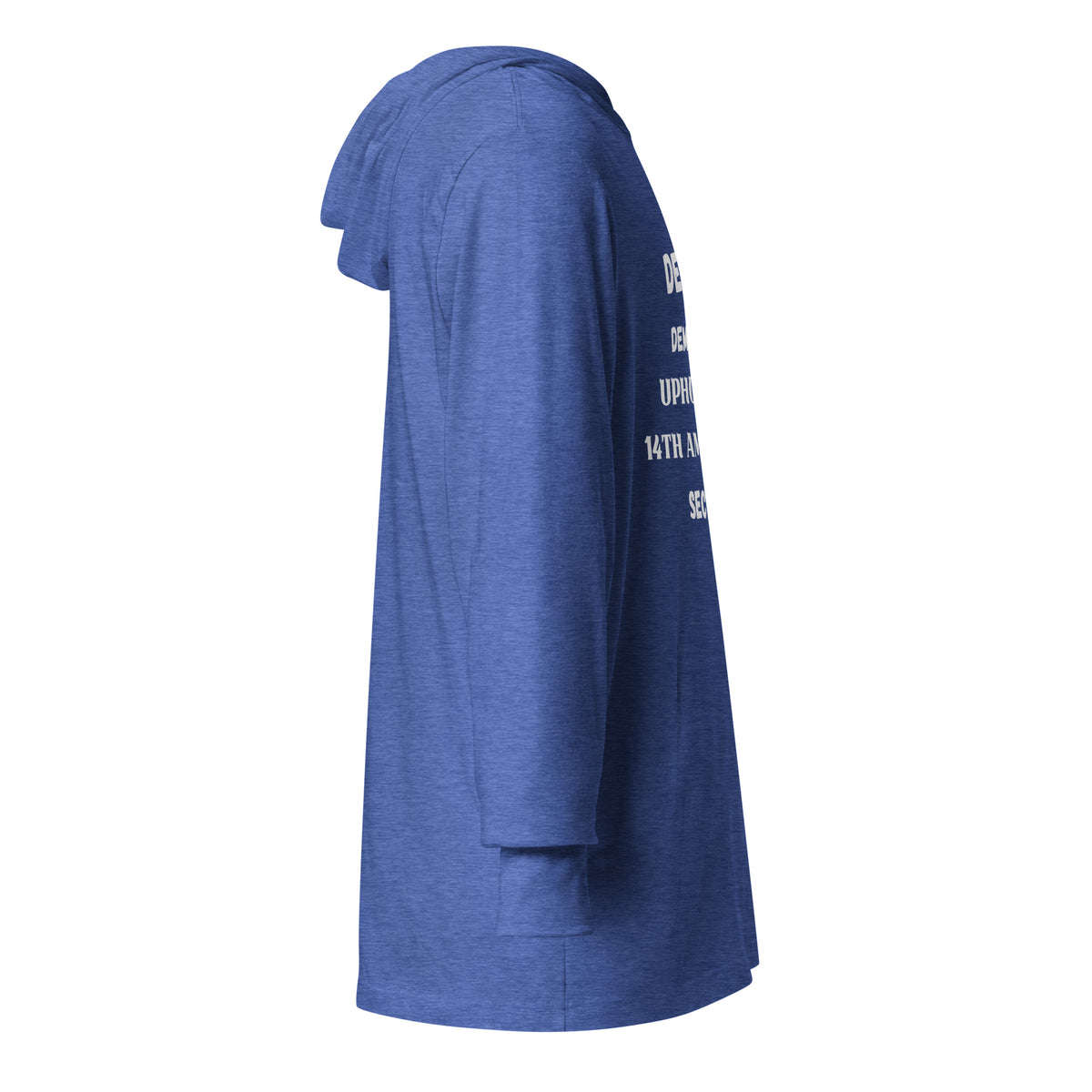 Hooded long-sleeve tee