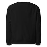 Unisex organic raglan sweatshirt