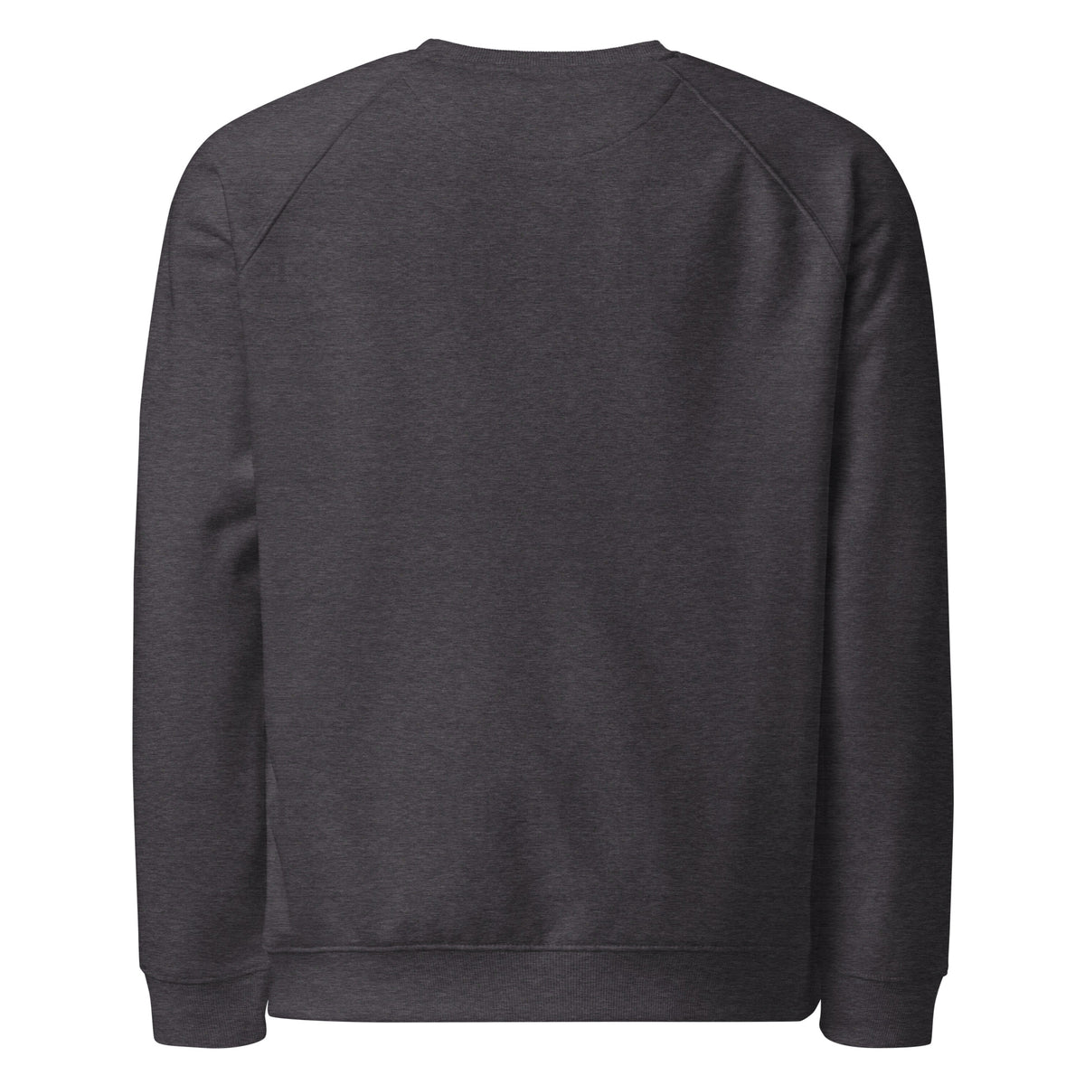 Unisex organic raglan sweatshirt