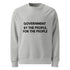 Unisex organic sweatshirt