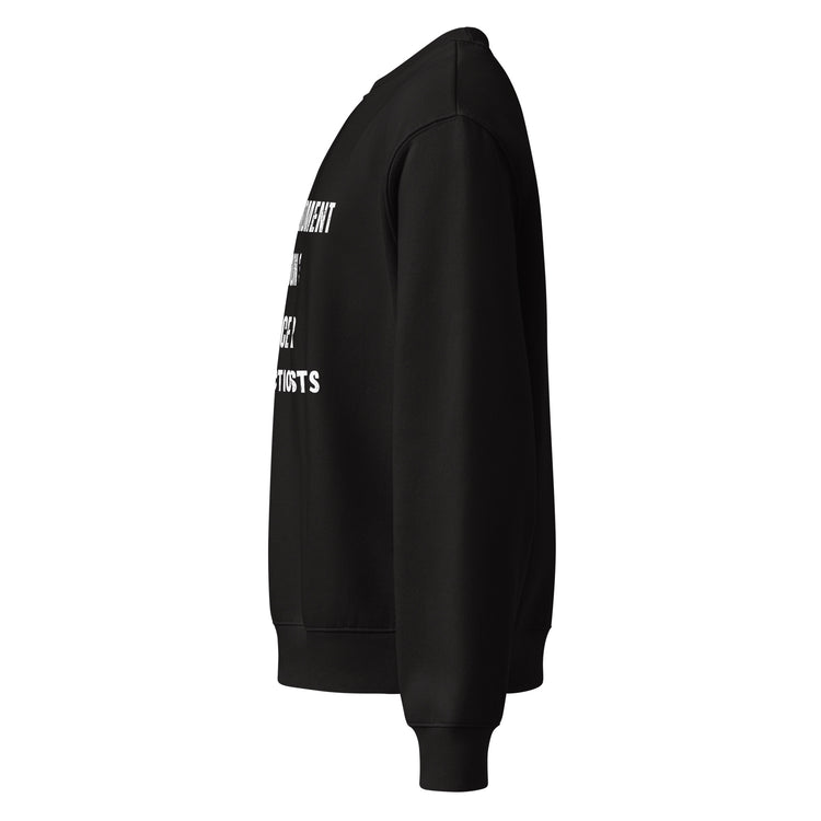 Oversized heavyweight sweatshirt