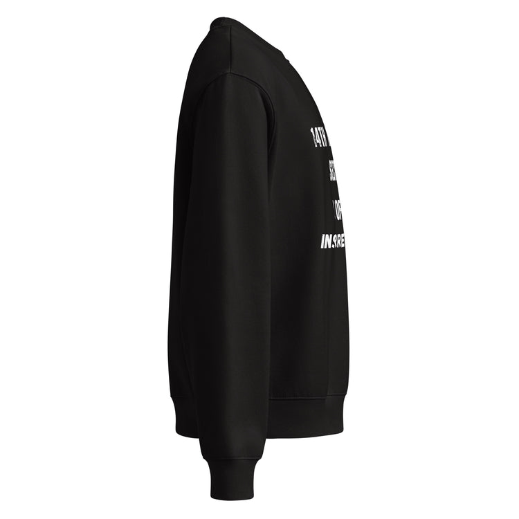 Oversized heavyweight sweatshirt