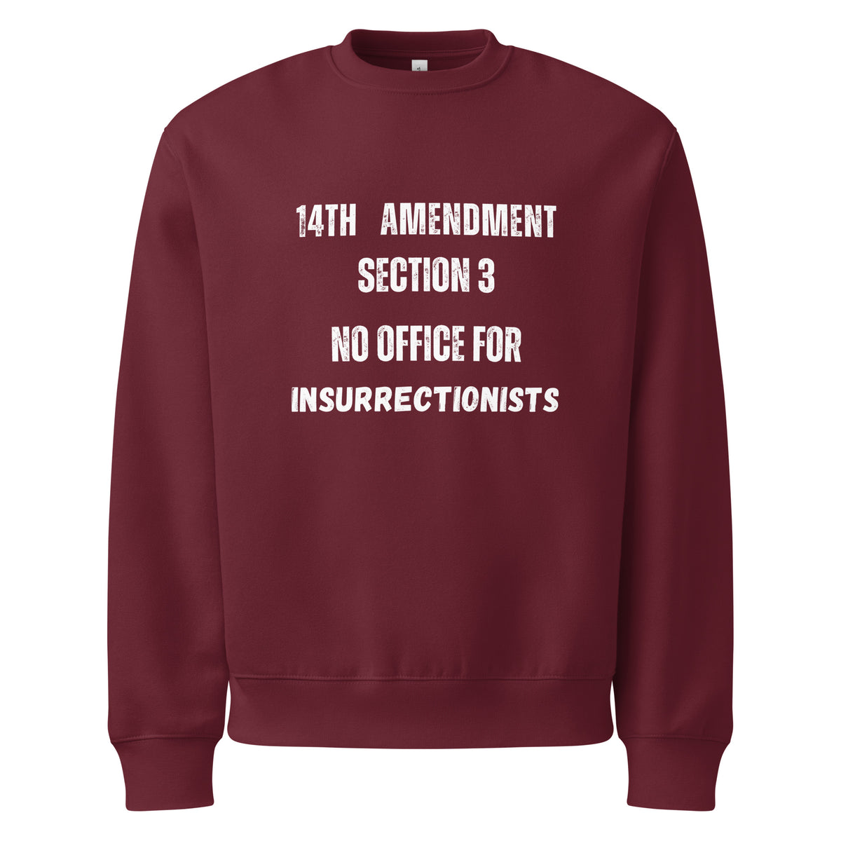 Oversized heavyweight sweatshirt