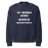 Oversized heavyweight sweatshirt