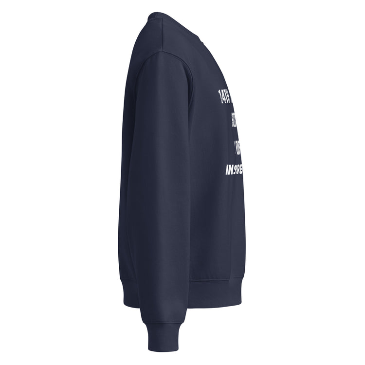 Oversized heavyweight sweatshirt